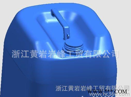 供应岩峰模具25L，30L方桶吹塑模具图2