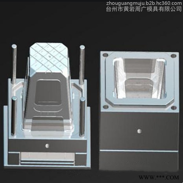 台州注塑模具加工厂生产塑料凳模具 家居凳子设计开模价格低图4