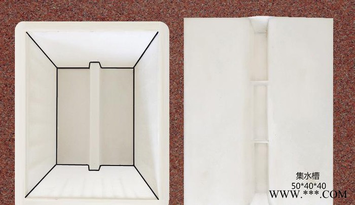 精密塑料模具 集水槽塑料模具50x40x40 水沟注塑模具图2