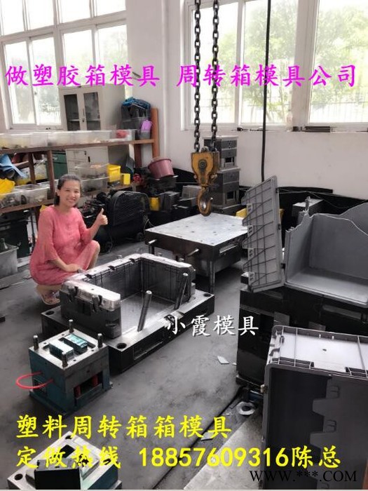 PP共聚丙汽配物流筐模具 注射模具 PE中专筐模具 注塑模具 中专物流筐模具图4