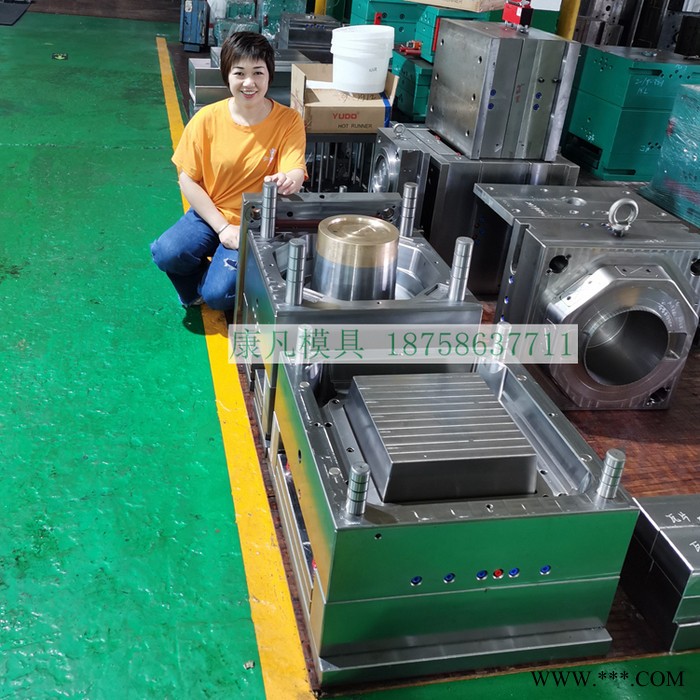 供应注塑模具 塑料桶模具，防冻液桶模具 密封机油桶模具图6