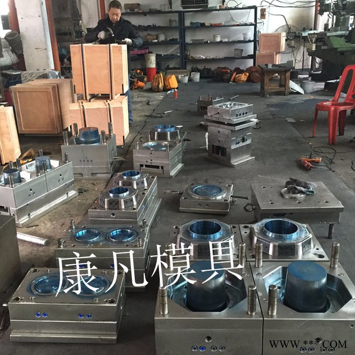 供应注塑模具设计制造  塑料包装桶模具，塑料模具 塑料制品加工图3