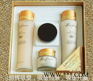 丽辉包装厂家生产：美妆工具吸塑托，pvc吸塑，吸塑罩,对折吸塑，LHBZ-098吸塑，图2