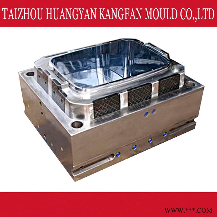 塑料箱模具 周转箱模具，注塑模具图3