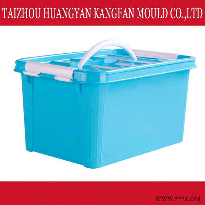 塑料箱模具 周转箱模具，注塑模具图2