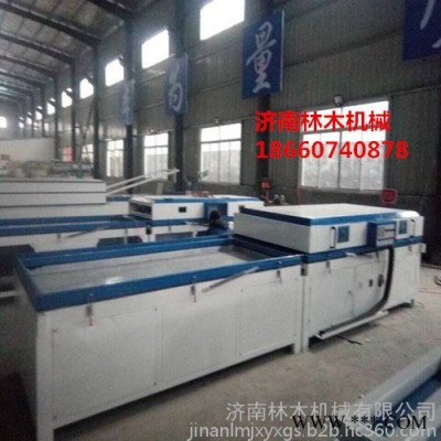 林木TM2480E PVC吸塑机 床头柜吸塑机 桌椅吸塑机专业生产基地