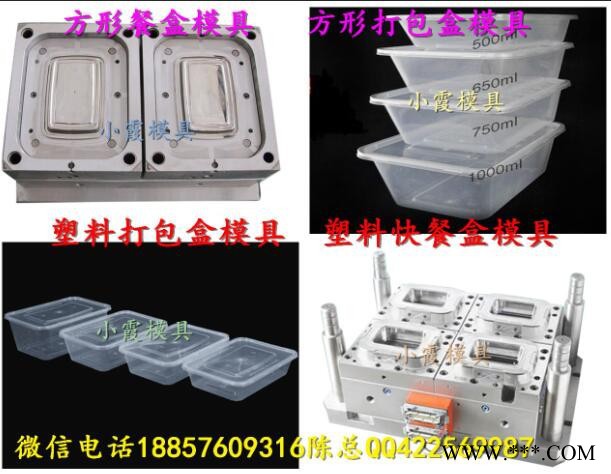 浙江小霞模具 广东模具厂家 5000毫升快餐盒注塑模具 5000毫升打包盒注塑模具 5000毫升保鲜盒注塑模具注射模具厂图2