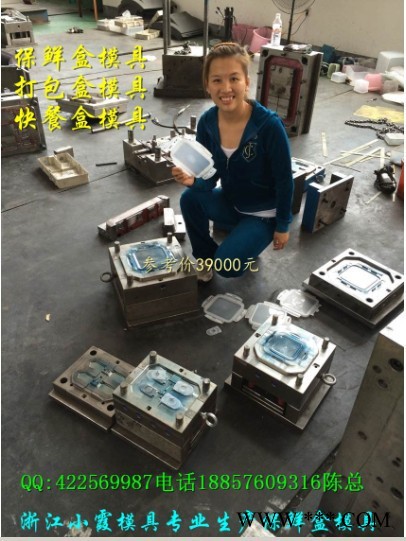 浙江小霞模具 广东模具厂家 5000毫升快餐盒注塑模具 5000毫升打包盒注塑模具 5000毫升保鲜盒注塑模具注射模具厂图3