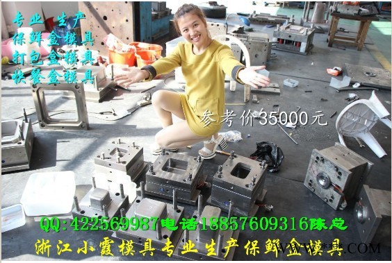 塑料模具 小河模具厂家 3500毫升保鲜盒注塑模具 3500毫升打包碗注塑模具 3500毫升便当盒注塑模具做塑胶模具厂图4