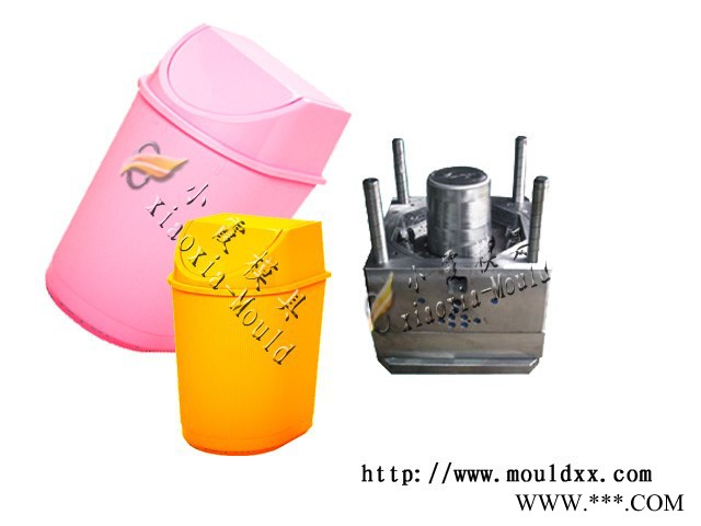 注射模具 P20钢材料模具 1200升挂车式大型垃圾车注塑模具 1100升挂车式大型垃圾车注塑模具谁家做的多图8