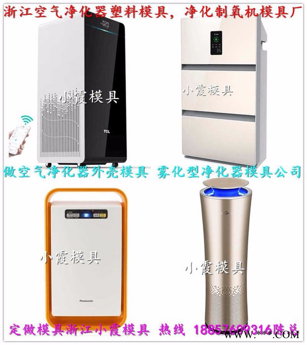 一副黄岩空气净化器模具 净饮水机模具 电器注塑模具图8