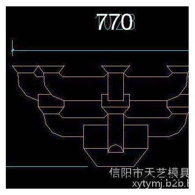 天艺三踩半斗斗拱模具 仿古建模具 斗拱注塑模具 古建模具 斗拱模具