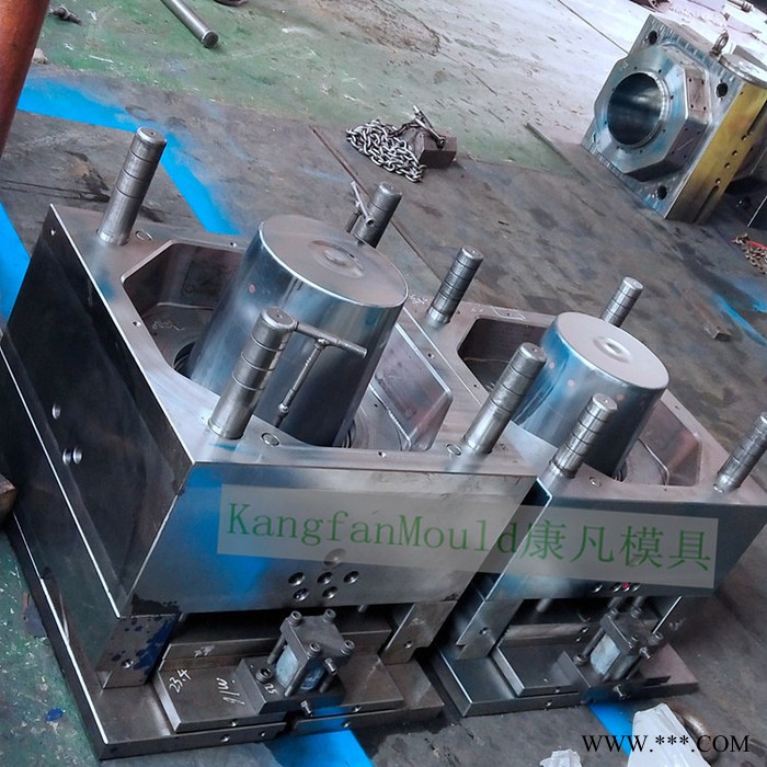 注塑模具，涂料桶模具 油漆桶模具 塑胶罐子磨具 食品包装桶模具图2