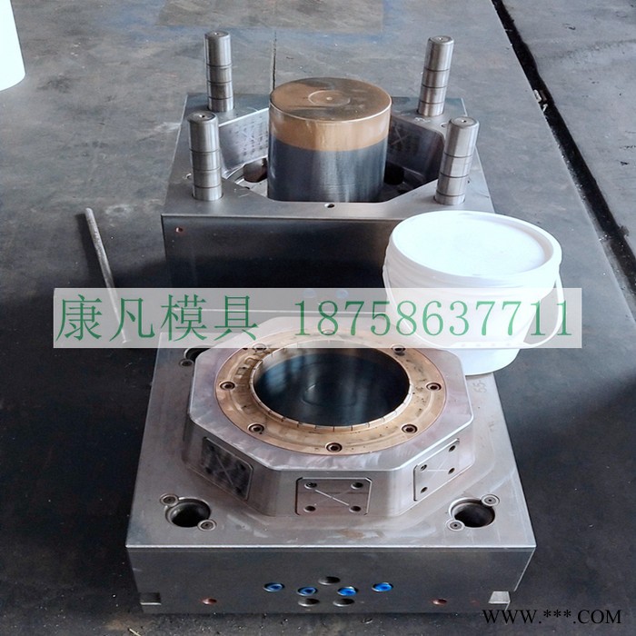 供应浙江黄岩注塑模具，10升，5升 15升 18升20升塑料包装桶模具涂料桶模具图2