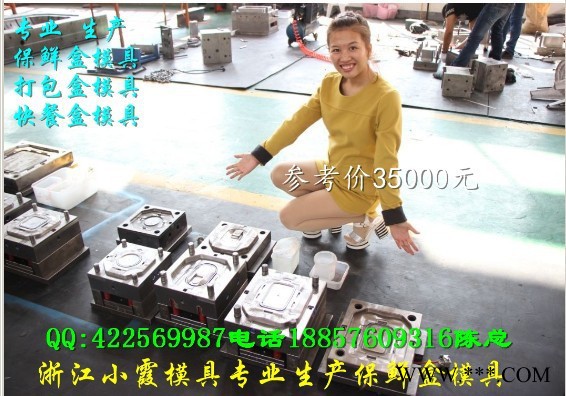 塑胶模具 专业生产注塑模具 一次性打包碗塑料模具 一次性便当盒塑料模具 一次性饭盒塑料模具 一次性快餐盒塑胶模具厂家图4