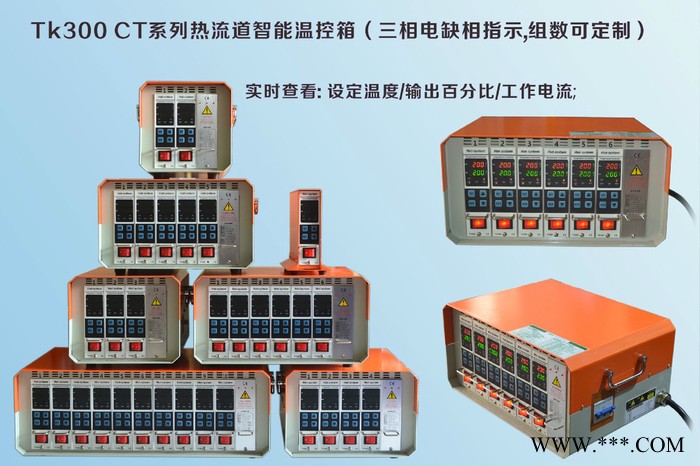 插卡式TK102热流道温控表 注塑模具用温控箱  TK300热流道控制器图2
