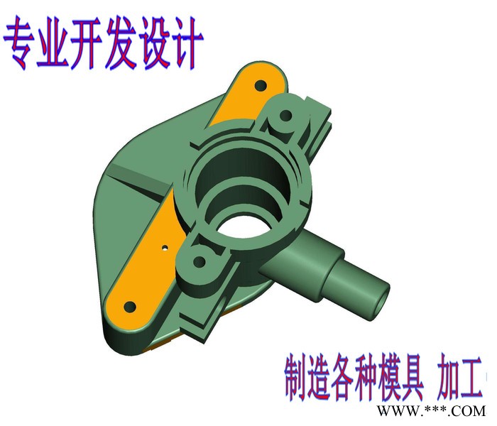 浙江余姚注塑模具  尼龙PA6包胶配件模 塑料外壳 包胶定制图5