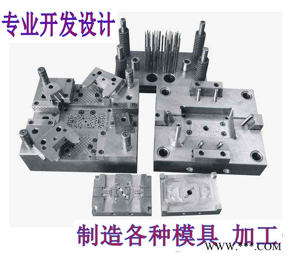 浙江余姚注塑模具  尼龙PA6包胶配件模 塑料外壳 包胶定制图7
