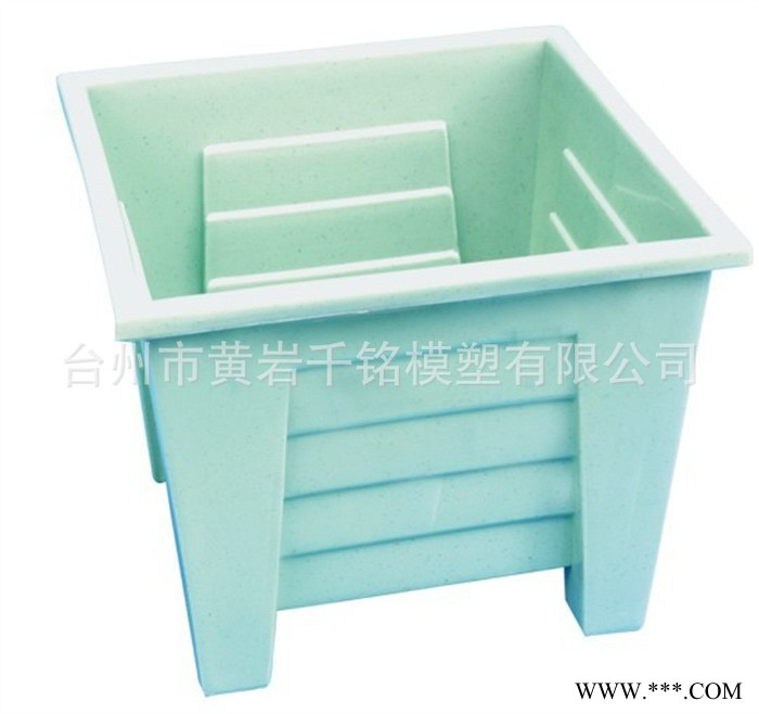 大型花盆模具 阳台果蔬方形花盆模具 黄岩注塑模具图3