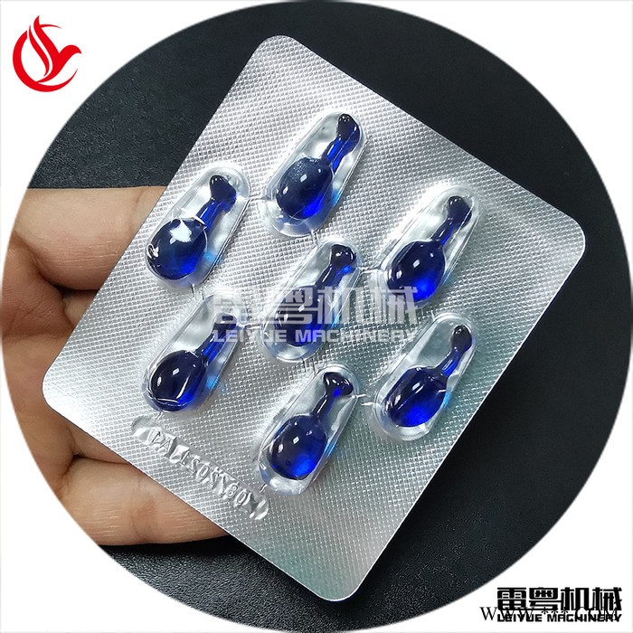 片剂胶囊铝塑泡罩包装机 针剂小针刀吸塑压板机 双铝泡罩压板机图3
