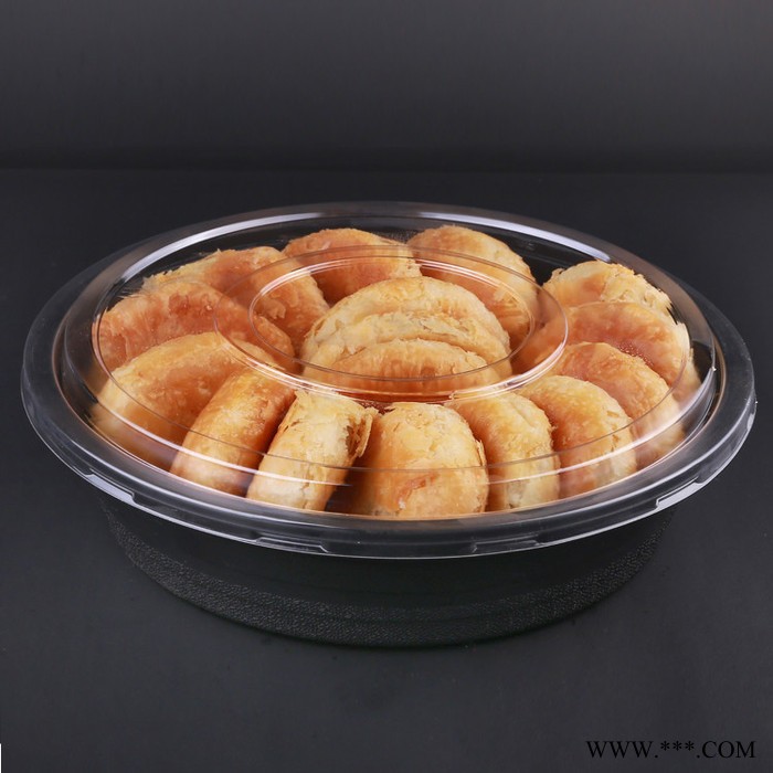 润佳达 食品吸塑包装盒 可定制 透明塑料糕点盒图3