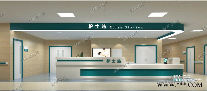 异型吸塑护士站护士台护理台生产厂家/护士站护士台护理站批发图2
