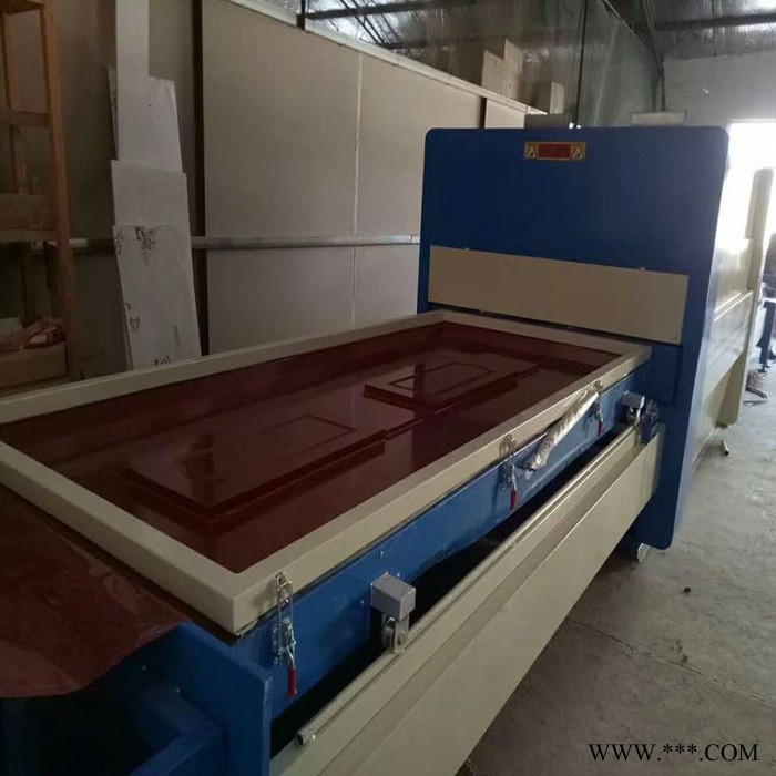 上下双加温真空吸塑机 双工位覆膜机 直供受热面积均匀真空覆膜机图3