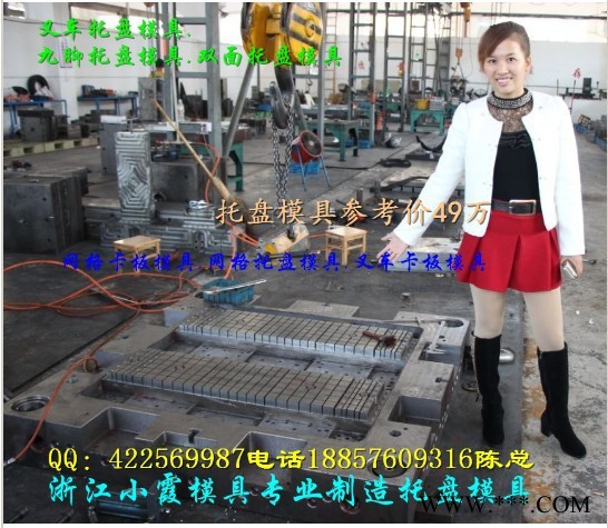 台州注塑模具厂 1.5m塑料栈板模具  一米三单面塑胶栈板模具低价促销图2