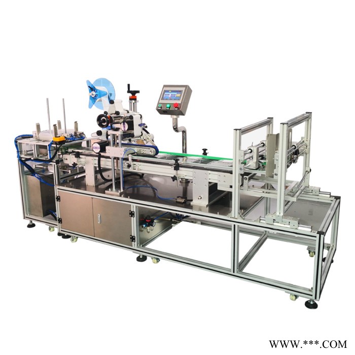 万志 WZ-303_平面贴标机_鸡蛋盒水果盒吸塑盒自动贴标机_分页贴标 专业贴标机生产厂家质量保证图3