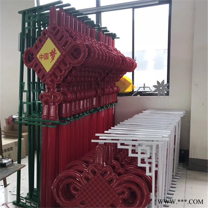 LED路灯 LED中国结注塑灯 LED吸塑圆灯笼生产厂家 中国结路灯 扇形LED中国结路灯图8