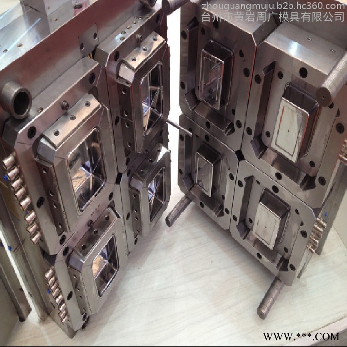 台州模具工厂加工定制薄壁盒模具 注射成型模具设计打包方盒模具图5