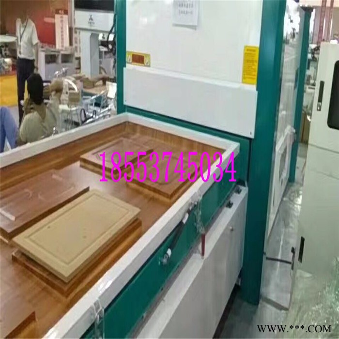真空吸塑机 套装门覆膜机 木工橱柜衣柜覆膜工艺真空吸塑压膜机图6