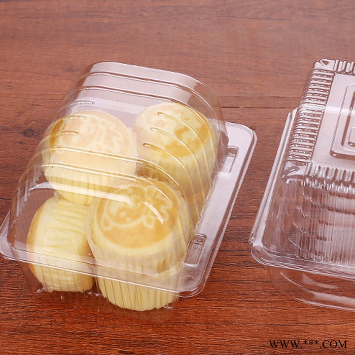 祥庆 汉堡包吸塑盒 糕点食品盒 一次性西点盒图4