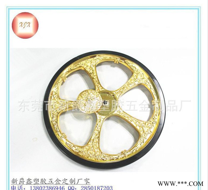 PS475塑料餐车轮塑胶件设计  注塑模具开发制造  ps注塑成型加工图2