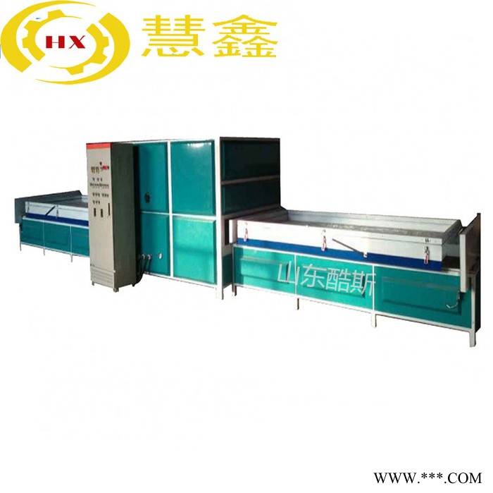 慧鑫2513全自动真空覆膜机 双工位上下加温贴面机 高光模 免漆家具吸塑机 厂家直供图2