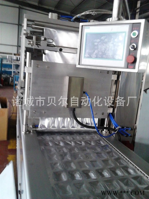 吸塑自动包装机 鸡精给袋式包装机 食品真空包装机速度快，配备圆角切刀，产品更上档次图5