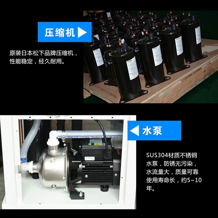 朕大基业0.6-5HP工业冷水机风冷式循环水冷却机冰水机冻水机冷冻机实验室小型制冷设备注塑模具激光图7