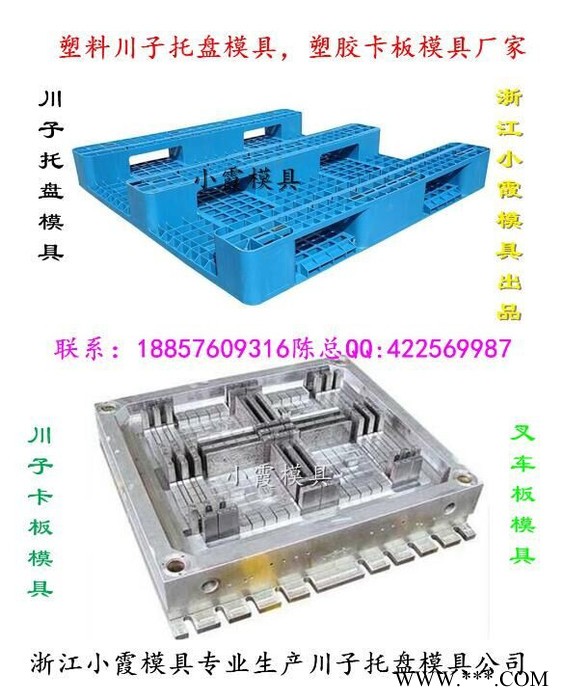 专做注塑模具厂 1米1叉车川字卡板塑料模具 1米1叉车田字卡板塑料模具 1米1叉车插钢管卡板塑料模具地点图4