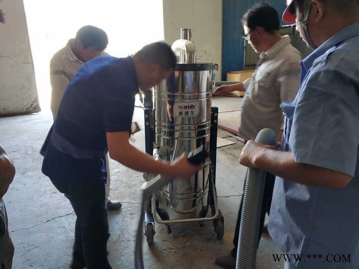 威德尔C007AI 自动反吹工业吸尘器吸塑钢粉尘用移动式双桶吸尘器图4