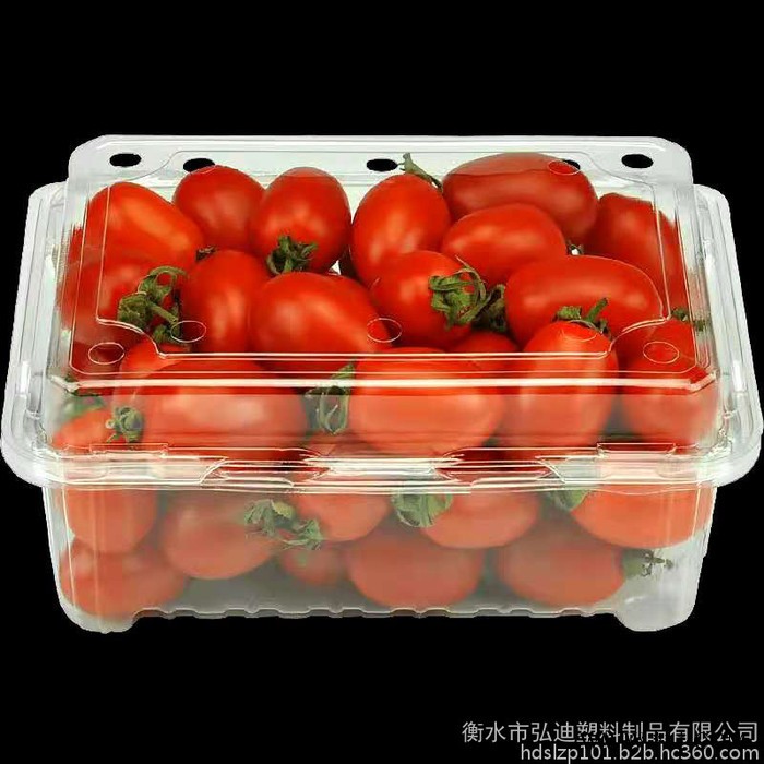 弘迪塑料盒 果切盒 PET吸塑多种规格 水果沙拉盒 pc透明盒图3