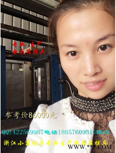 那有变压器防护罩塑料模具 配电箱注塑模具 7表电表箱塑料模具报价图6