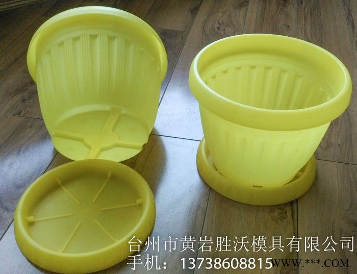 **精美薄壁黄岩花盆模具图2