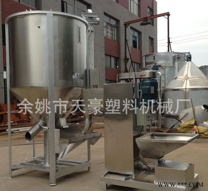 塑料机械，立式塑料脱水机，工业甩干机系列，配搅拌机图2