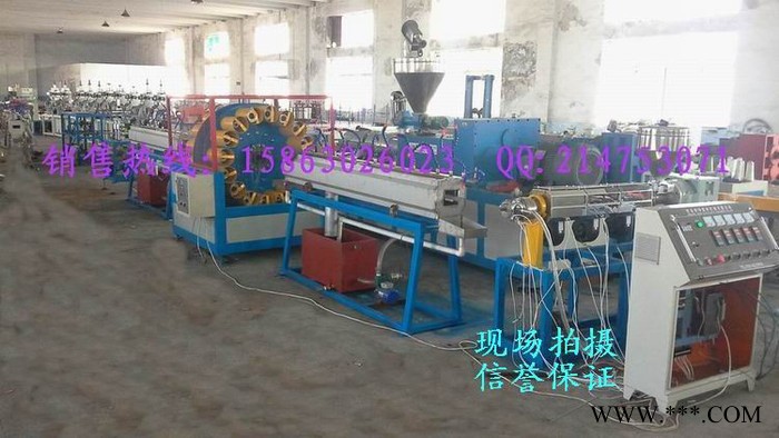 塑料机械sj-65塑料管材设备pvc软管生产线-牛筋管生产线-塑料软管生产线图3