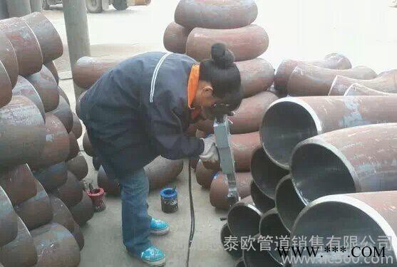 供应国标无缝冲压弯头 电标20号钢厚壁冲压弯头 河北冲压弯头厂家图5