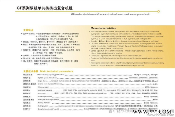 【进口技术 国产价位】双机单共挤淋膜机生产线 塑料机械图2