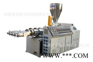 塑料机械——PVC穿线管一出二双牵引切割设备图3