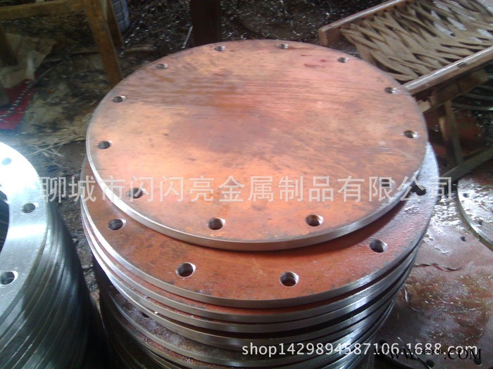 长期碳钢毛坯冲压法兰毛坯各种冲压件来图样可订做图3