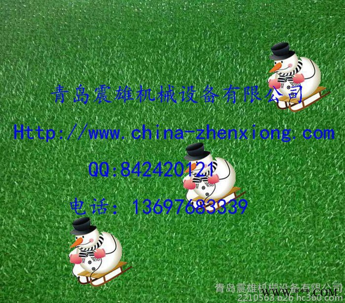 塑料草坪生产线，塑料机械图2