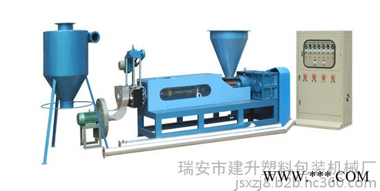 塑料机械 PVC塑料风冷热切造粒机组 HDPE废膜造粒机图3